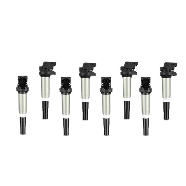 Mishimoto 2002+ BMW M54/N20/N52/N54/N55/N62/S54/S62 Eight Cylinder Ignition Coil Set of 8 - RPL Performance