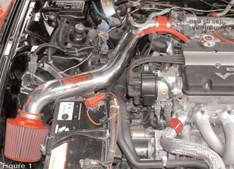 Injen 97-01 Prelude Black Short Ram Intake - RPL Performance