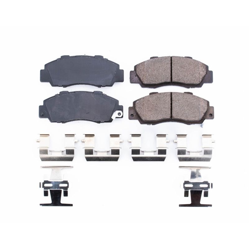 Power Stop 97-99 Acura CL Front Z17 Evolution Ceramic Brake Pads w/Hardware