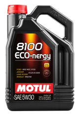 Motul 5L Synthetic Engine Oil 8100 5W30 ECO-NERGY - Ford 913C