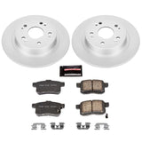 Power Stop 09-10 Acura TSX Rear Z17 Evolution Geomet Coated Brake Kit - RPL Performance