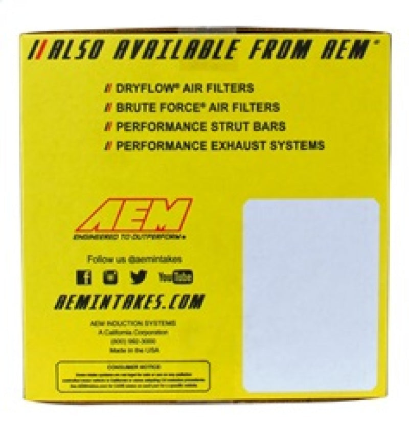 AEM Short Ram Intake System S.R.S. ACC 98-02 4CYL - RPL Performance