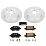 Power Stop 01-06 Acura MDX Rear Z17 Evolution Geomet Coated Brake Kit - RPL Performance