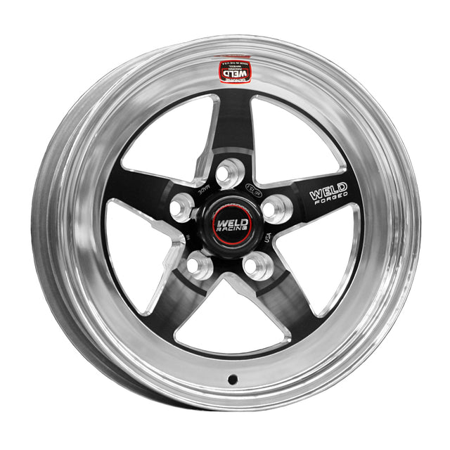 Weld S71 15x11.33 / 5x4.5 BP / 7.5in. BS Black Wheel (Low Pad) - Non-Beadlock - RPL Performance