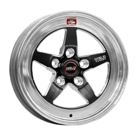 Weld S71 15x9 / 5x4.5 BP / 6.5in. BS Black Wheel (Medium Pad) - Non-Beadlock - RPL Performance