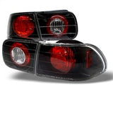 Spyder Honda Civic 92-95 2/4DR Euro Style Tail Lights Black ALT-YD-HC92-24D-BK