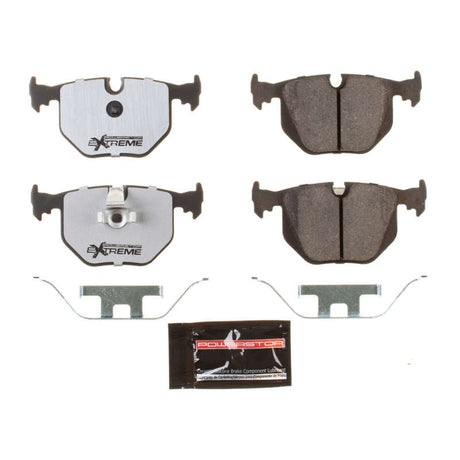 Power Stop 01-05 BMW 330Ci Rear Z26 Extreme Street Brake Pads w/Hardware - RPL Performance