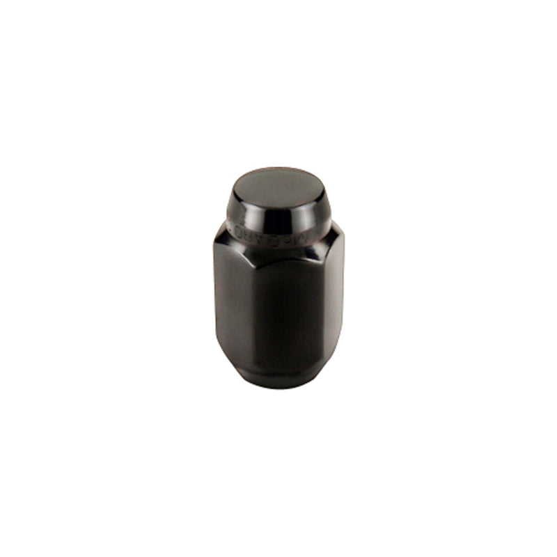 McGard Hex Lug Nut (Cone Seat) M12X1.5 / 13/16 Hex / 1.5in. Length (4-pack) - Black - RPL Performance