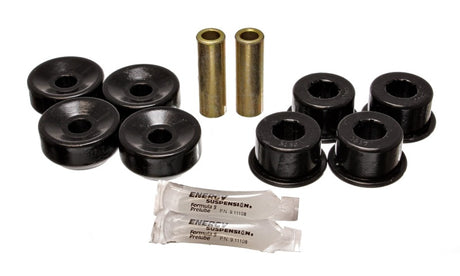 Energy Suspension 92-01 Prelude Black Rear Shock Upper and Lower Bushing Set - RPL Performance