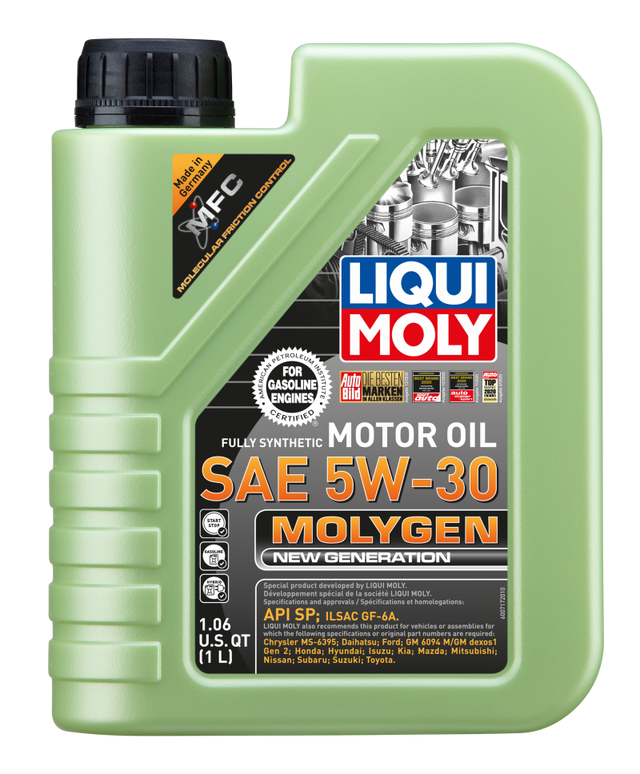 LIQUI MOLY 1L Molygen New Generation Motor Oil SAE 5W30 - RPL Performance
