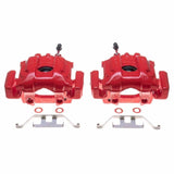 Power Stop 1995 BMW 740i Rear Red Calipers - Pair - RPL Performance