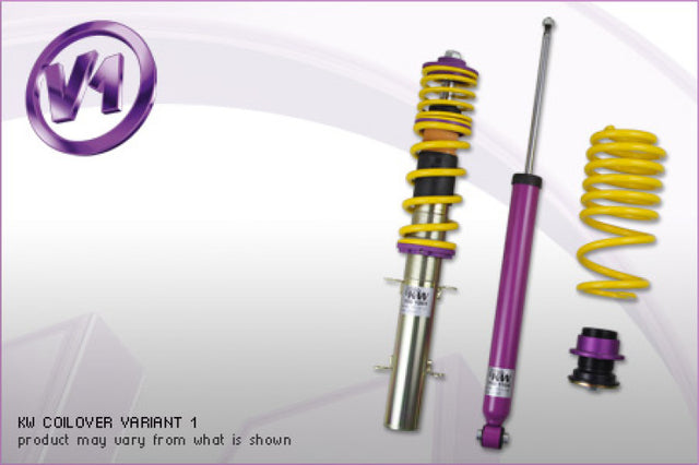 KW Coilover Kit V1 Honda Civic (all excl. Hybrid)w/ 16mm (0.63) front strut lower mounting bolt - RPL Performance