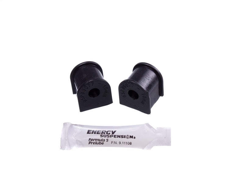 Energy Suspension 06-11 Honda Civic (Excl Si) 10mm Rear Sway Bar Bushings - Black - RPL Performance