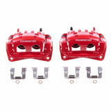 Power Stop 13-16 Scion FR-S Front Red Calipers w/Brackets - Pair - RPL Performance