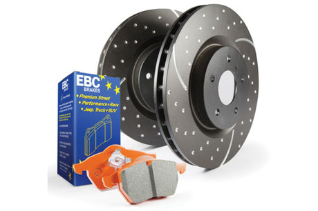 EBC S8 Kits Orangestuff Pads and GD Rotors - RPL Performance