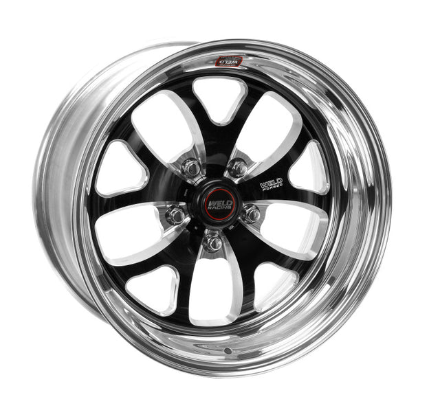 Weld S76 17x5 / 5x4.5 BP / 3.3in. BS Black Wheel (Medium Pad) - Non-Beadlock - RPL Performance