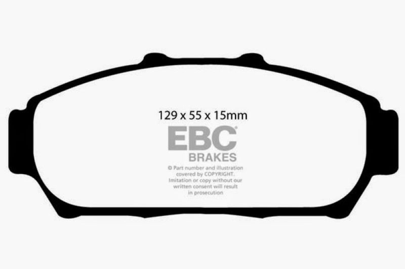 EBC 94-01 Acura Integra 1.8 Yellowstuff Front Brake Pads