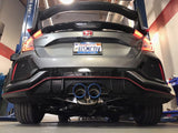 Injen 17-19 Honda Civic Type-R 3in SS Cat-Back Exhaust w/ Dual Burnt Titanium Tips - RPL Performance