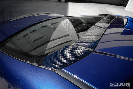 Seibon 12-13 Scion FRS Carbon Fiber Rear Fin Spoiler - RPL Performance