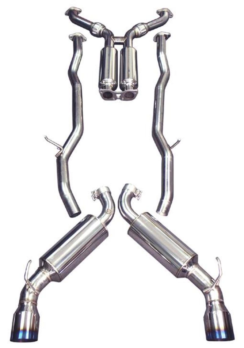 Injen 06-09 Civic Si Coupe Only 60mm Cat-back Exhaust w/ Titanium Tip - RPL Performance