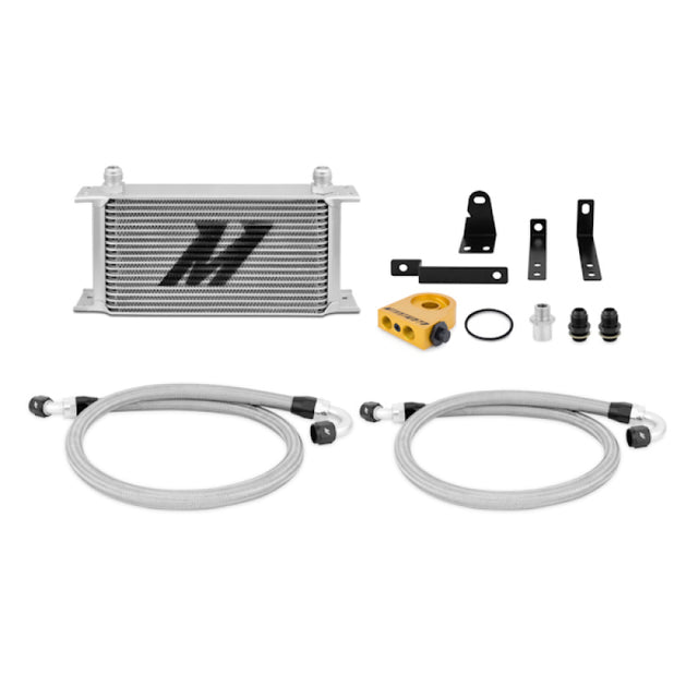 Mishimoto 00-09 Honda S2000 Thermostatic Oil Cooler Kit - Silver - RPL Performance