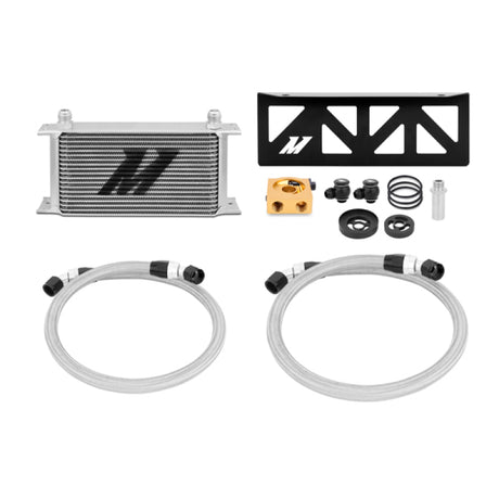 Mishimoto 13+ Subaru BRZ/Scion FR-S Thermostatic Oil Cooler Kit - Silver - RPL Performance