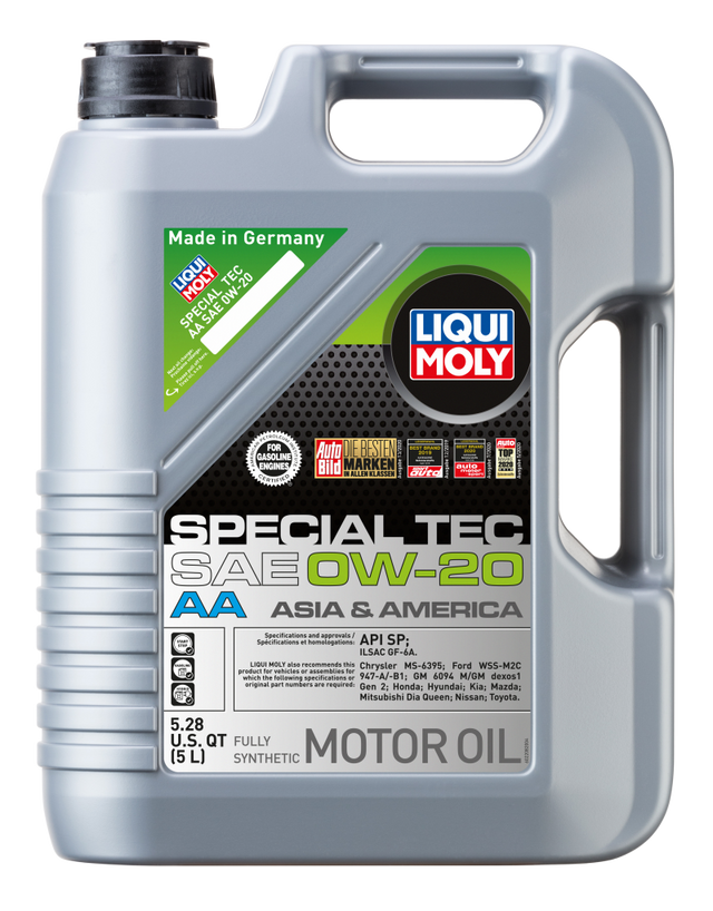 LIQUI MOLY 5L Special Tec AA Motor Oil SAE 0W20 - RPL Performance