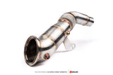 AMS Performance 2020+ Toyota Supra A90 Street Downpipe w/GESI Catalytic Converter