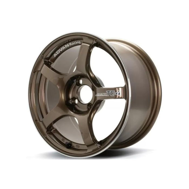 Advan TC4 17x9.0 +45 5-114.3 Umber Bronze Metallic & Ring Wheel