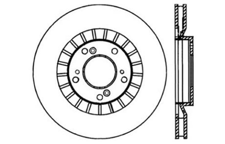 StopTech 00-09 Honda S2000 Front Cryo Drilled Left Rotor