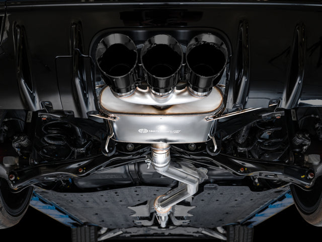 AWE Tuning 2023 Honda Civic Type R FL5 Touring Edition Exhaust w/ Triple Diamond Black Tips - RPL Performance