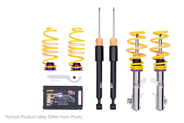 KW Coilover Kit V1 Honda Civic (all excl. Hybrid)w/ 16mm (0.63) front strut lower mounting bolt - RPL Performance