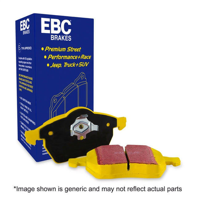 EBC 90-92 Honda Civic CRX 1.6 Si Yellowstuff Front Brake Pads - RPL Performance