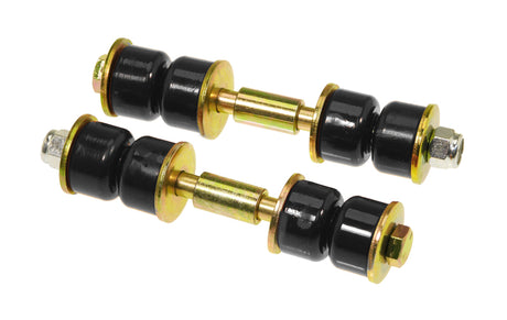 Prothane Universal End Link Set - 2 5/8in Mounting Length - Black - RPL Performance