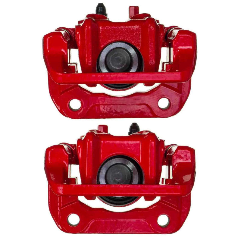 Power Stop 07-11 Honda CR-V Rear Red Caliper w/Bracket (Pair) - RPL Performance