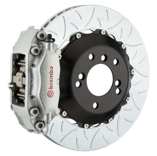 Brembo 22+ GR86 Rear GT BBK 4 Piston Cast 345x28 2pc Rotor Slotted Type3-Silver