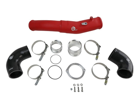 aFe 2020 Toyota Supra 3.0L 3in Red Intercooler Tube - Hot - RPL Performance