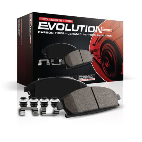 Power Stop 10-17 BMW 535i GT Rear Z23 Evolution Sport Brake Pads w/Hardware - RPL Performance