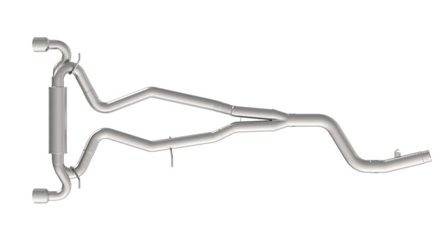 Kooks 2020 Toyota Supra 3.5in x 3in SS Catback Exhaust w/Polished Tips - RPL Performance