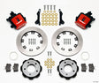 Wilwood Combination Parking Brake Rear Kit 12.19in Red 2006-Up Civic / CRZ - RPL Performance