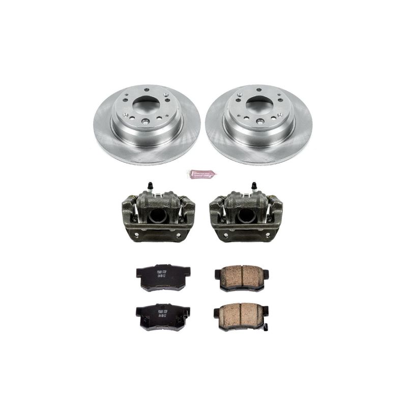 Power Stop 91-95 Acura Legend Rear Autospecialty Brake Kit w/Calipers