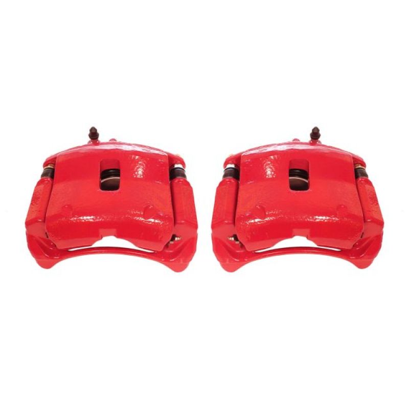 Power Stop 01-02 Acura MDX Front Red Calipers w/Brackets - Pair - RPL Performance