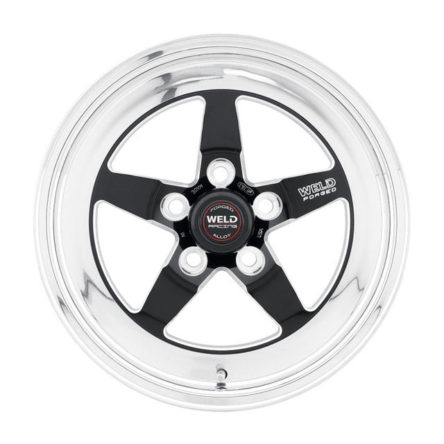 Weld S71 15x9 / 5x4.5 BP / 7.5in. BS Black Wheel (Low Pad) - Non-Beadlock - RPL Performance