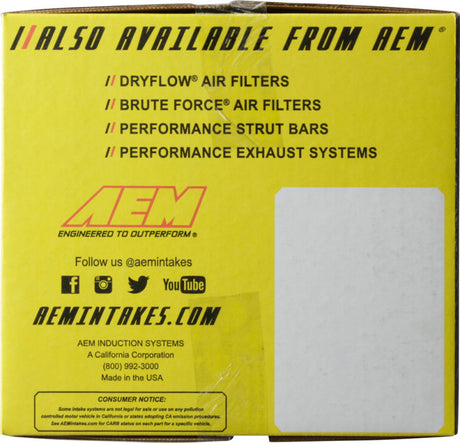 AEM 90-93 Integra RS/LS/GS/GSR Blue Short Ram Intake - RPL Performance