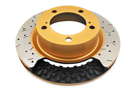 DBA 92-96 Honda Prelude VTEC Model Front 4000 Series Drilled & Slotted Rotor - RPL Performance