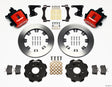 Wilwood Combination Parking Brake Rear Kit 12.19in Red Civic / Integra Drum 2.71 Hub Offset - RPL Performance