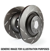 EBC 92-96 Honda Prelude 2.2 Vtec USR Slotted Front Rotors - RPL Performance