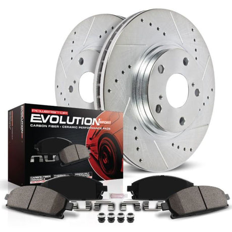 Power Stop 1995 BMW 740i Rear Z23 Evolution Sport Brake Kit - RPL Performance