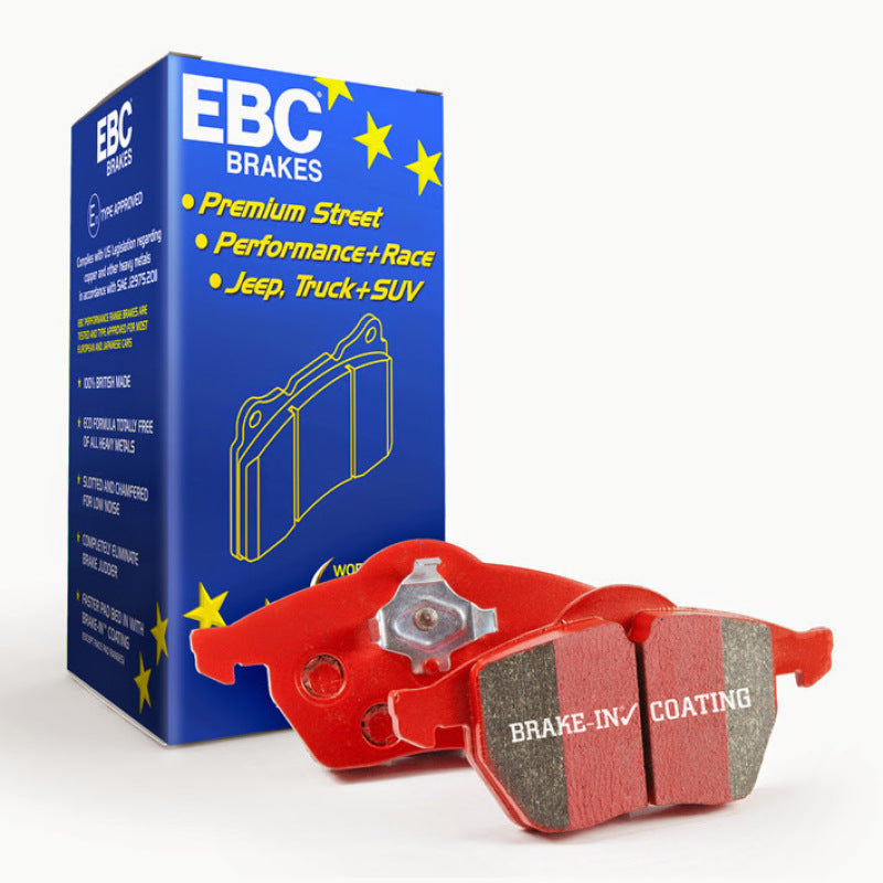 EBC 2016+ Honda Accord LX Sedan 2.4L Redstuff Front Brake Pads - RPL Performance