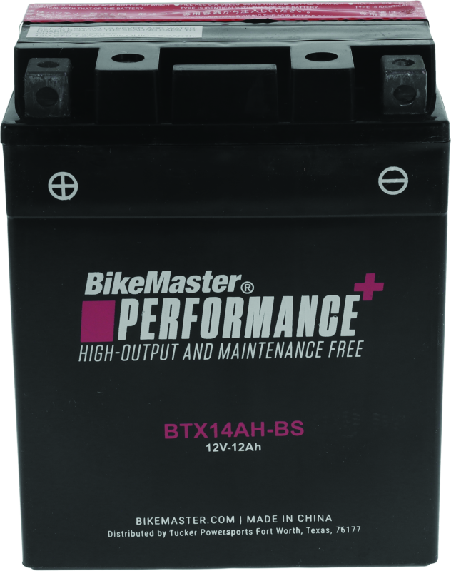 BikeMaster BTX14AH-BS Battery
